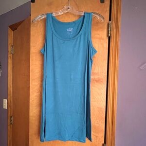 Brand new! LOGO Layers sleeveless top in blue